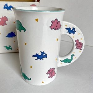 Vintage Mikasa Dino Magic Mug Pastels